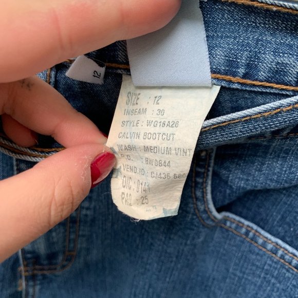 CALVIN KLEIN bootcut jeans - Picture 9 of 10